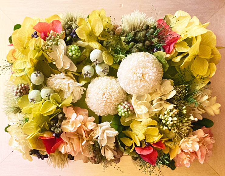 プリザーブドフラワー